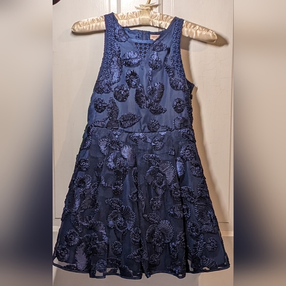 Nanette Lepore Other - Nanette Lepore Fit & Flare elegant navy dress size M